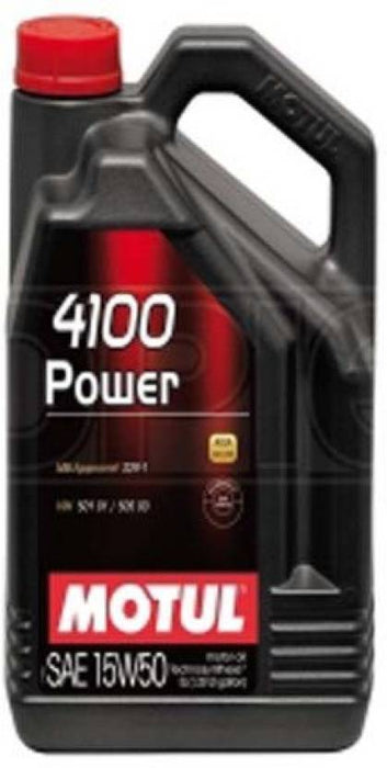 Motul 4100 POWER 5W30 (Technosynthese) Motor Oil 5 Litre