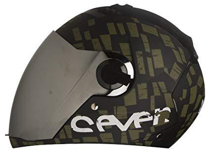 SBA-2 Seven Matt Black With Army Green