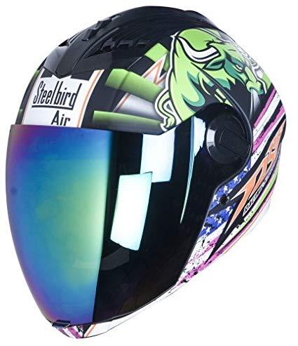 SBA-2 Horn Matt Black With Green