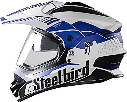 SB-42 Airborne Glossy White With Blue +P-Cap