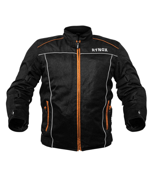 RYNOX AIR GT BLACK ORANGE JACKET (XL)