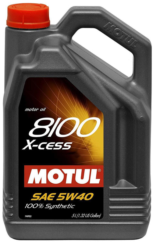 Motul 8100 XCESS 5W40 Motor Oil 5 Litre