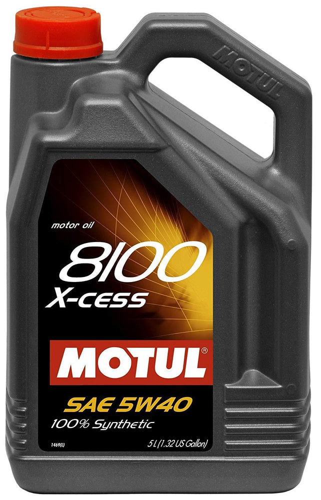 Motul 8100 XCESS 5W40 Motor Oil 5 Litre