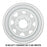 Steel Wheels for Isuzu V-Cross, Fortuner & Endeavour - White