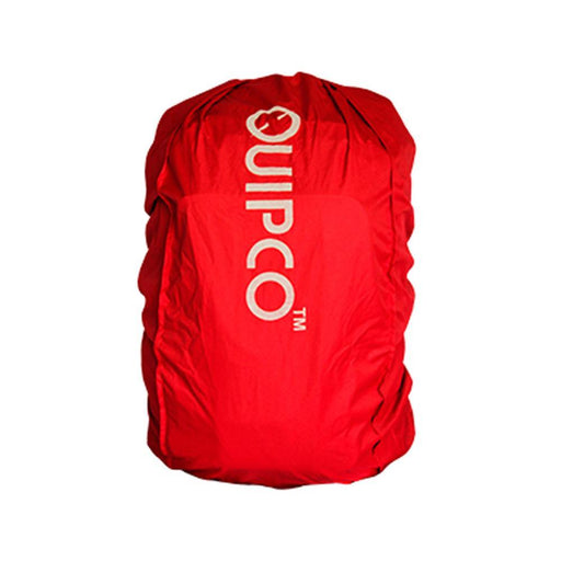 QUIPCO Turtleback Rain Cover - 35 to 50 Litres (Red)