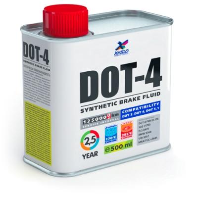 Brake Fluid Dot -4 (Can 0.5l)