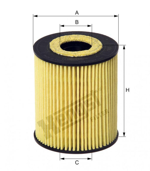 HENGST OIL FILTERS-SKODA RAPID /VENTO/NEW (LAURA/YETI/SUPERB/PASSAT)/AUDI A4/A6/Q3/Q5