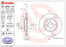 Brembo Rotor - Front/FIAT-PUNTO & PUNTO EVO