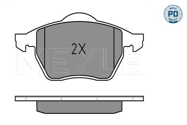 Front Platinum Brake pad set `SKODA : Superb ( O/M )