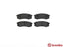 MITSUBISHI MONTERO REAR BK MODEL - BRAKE PAD