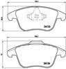 LANDROVER LANDROVER FREELANDER EVOQUE FRONT PAD - BRAKE PAD
