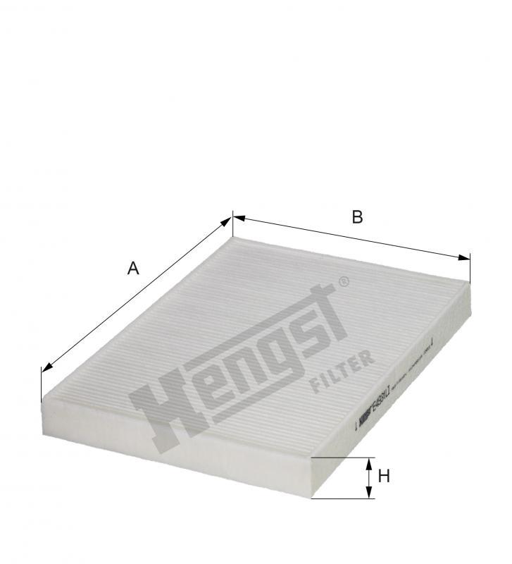 HENGST CABIN FILTERS-AUDI NEW Q7