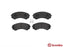 MITSUBISHI MONTERO FRONT CK MODEL - BRAKE PAD