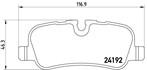 LANDROVER DISCOVERY 4 / SPORTS (2010-2012) REAR PAD - BRAKE PAD