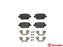 LANDROVER LANDROVER FREELANDER REAR PAD - BRAKE PAD