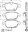 AUDI Q3 FRONT PAD TYPE 2 - BRAKE PAD