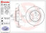 Brembo Rotor - Back/MERCEDES-C CLASS W204(2008-2015)180/200/220CDI