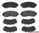 HONDA HONDA CRV III FRONT PAD - BRAKE PAD
