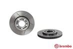 SKODA/VWPOLO/FABIA/VENTO ROTORS PAIR SLOTTED - BRAKE PAD
