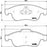 RENAULT DUSTER AFTER 2015/FLUENCE DSL - BRAKE PAD