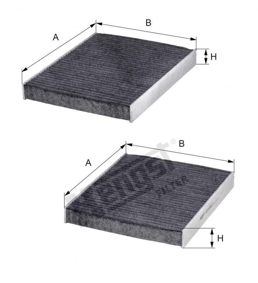 HENGST CABIN FILTERS-BMW F10(5 SERIES)/F01/F02(7 SERIES)