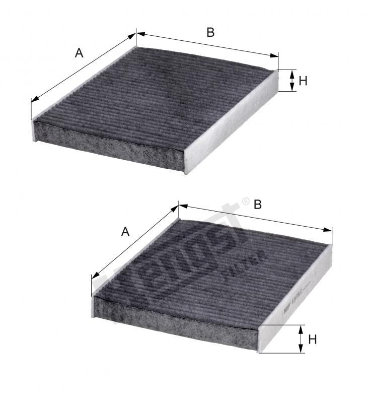 HENGST CABIN FILTERS-BMW F10(5 SERIES)/F01/F02(7 SERIES)