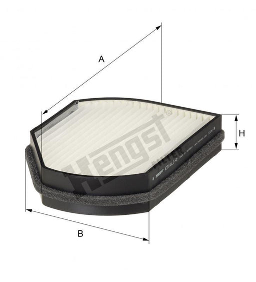 HENGST CABIN FILTERS-MERCEDES E210 /250D