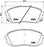 HYUNDAI Tucson NEW Front - BRAKE PAD