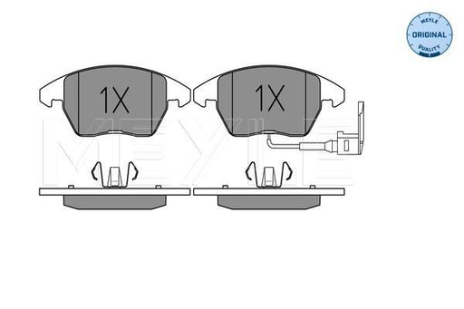 Front Brake pad set ( With Sensors ) SKODA : Fabia/ Rapid / Superb / Octavia / Yeti ( All N/M ), VW : Polo/Jetta/ Passat ( All N/M )