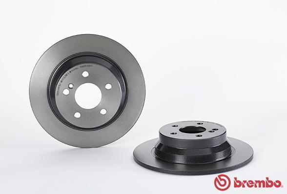 Brembo Rotor - Back/MERCEDES- E CLASS W212(2010-2016) E250 CDI/ E CLASS W212(2010-2016) DRILLED