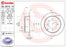 Brembo Rotor - Back/MITSUBUSHI-CEDIA