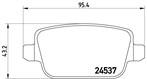 LANDROVER LANDROVER FREELANDER REAR PAD - BRAKE PAD