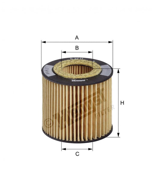 HENGST OIL FILTERS-SKODA RAPID /VENTO