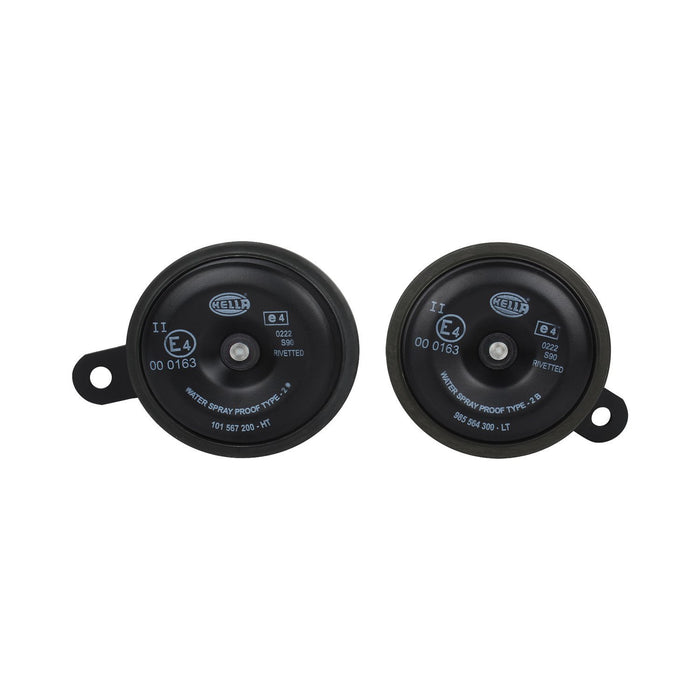 Hella Thunder Super Tone Horn Set (12V, Black)