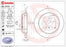 Brembo Rotor - Back/MERCEDES -M CLASS W164