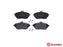 MERCEDES A/B CLASS FRONT PAD TYPE 1 - BRAKE PAD