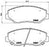 HONDA HONDA CRV II FRONT PAD - BRAKE PAD