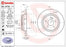Brembo Rotor - Back/MERCEDES-S CLASS W221(2006-2014) DRILLED