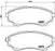 FORD ENDEAVOUR OLD FRONT PAD - BRAKE PAD