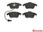 AUDI A4 2.0TDI FRONT PAD - BRAKE PAD