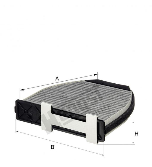 HENGST CABIN FILTERS-MERCEDES W204/E212