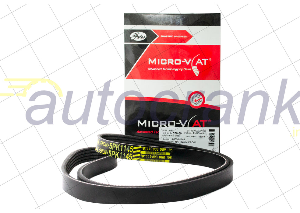 Gates Micro V Belt-Ford Alpha