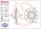 SKODA/VWPOLO/FABIA/VENTO ROTORS PAIR SLOTTED - BRAKE PAD