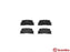 TOYOTA CAMRY 2 REAR PAD - BRAKE PAD