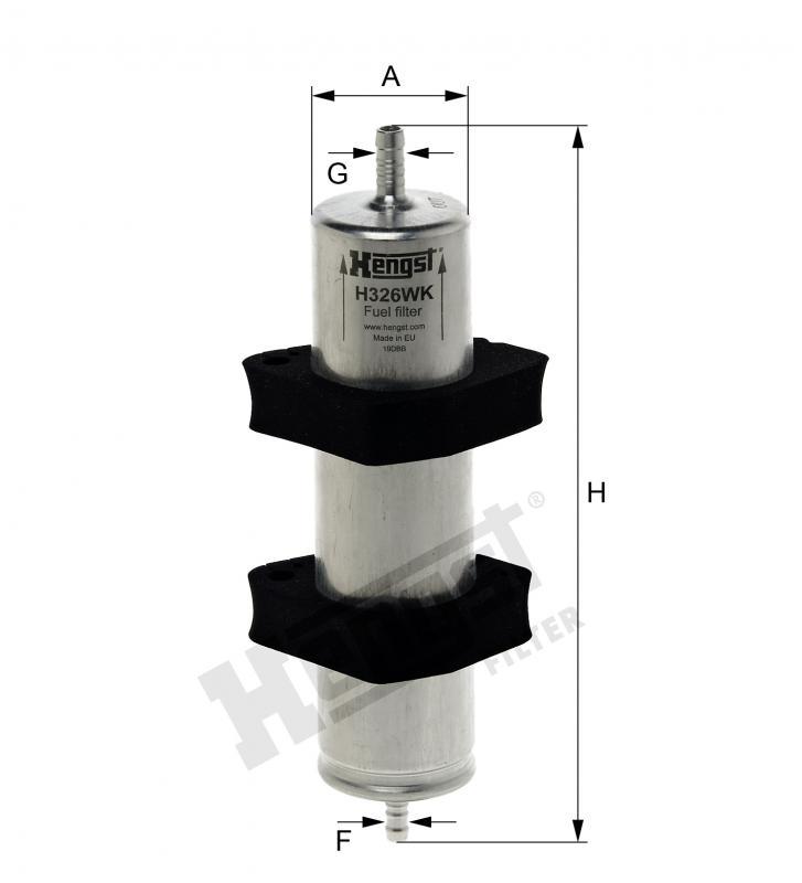 HENGST FUEL FILTER- AUDI A4/Q7