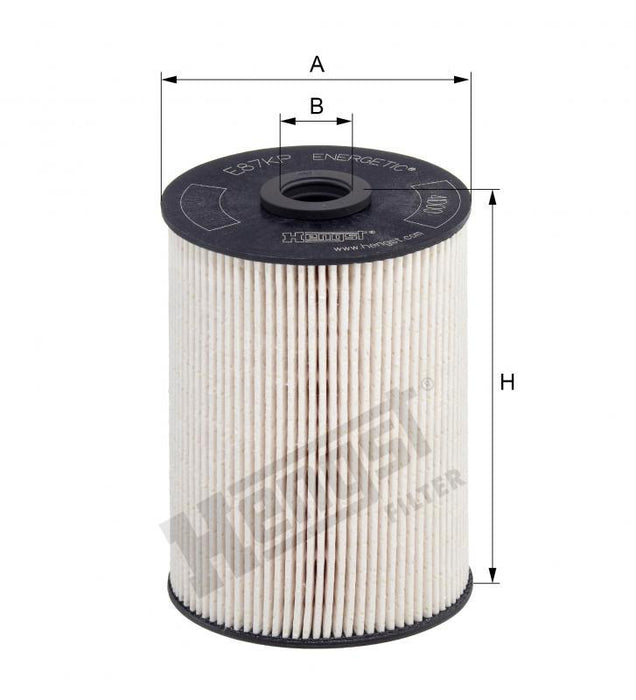 HENGST FUEL FILTER-SKODA JETTA 1.9 BXE