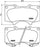 MITSUBISHI MONTERO FRONT BK MODEL - BRAKE PAD