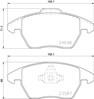 SKODA/VWPOLO GTI FRONT PAD - BRAKE PAD
