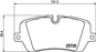 LANDROVER RANGEROVER 2013 REAR PAD - BRAKE PAD