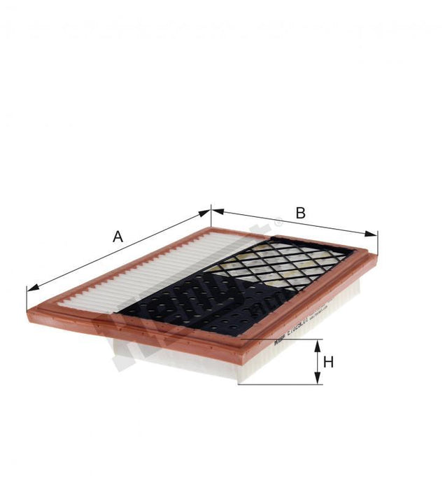 HENGST AIR FILTERS-MERCEDES E211/280CDI,S221/350CDI,W164/350CDI